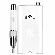 KIARA SKY BEYOND PRO PORTABLE NAIL DRILL-WHITE