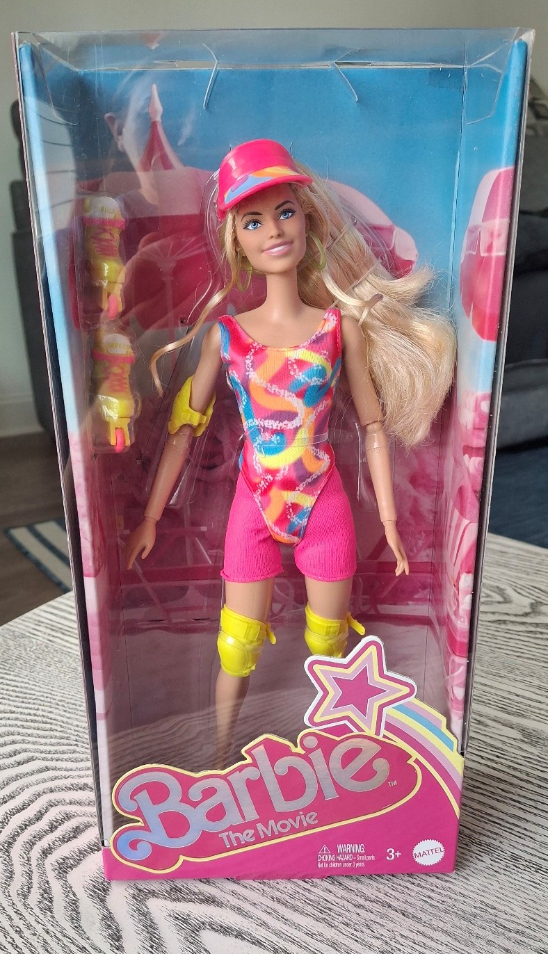 Barbie The Movie Roller Skater Doll New