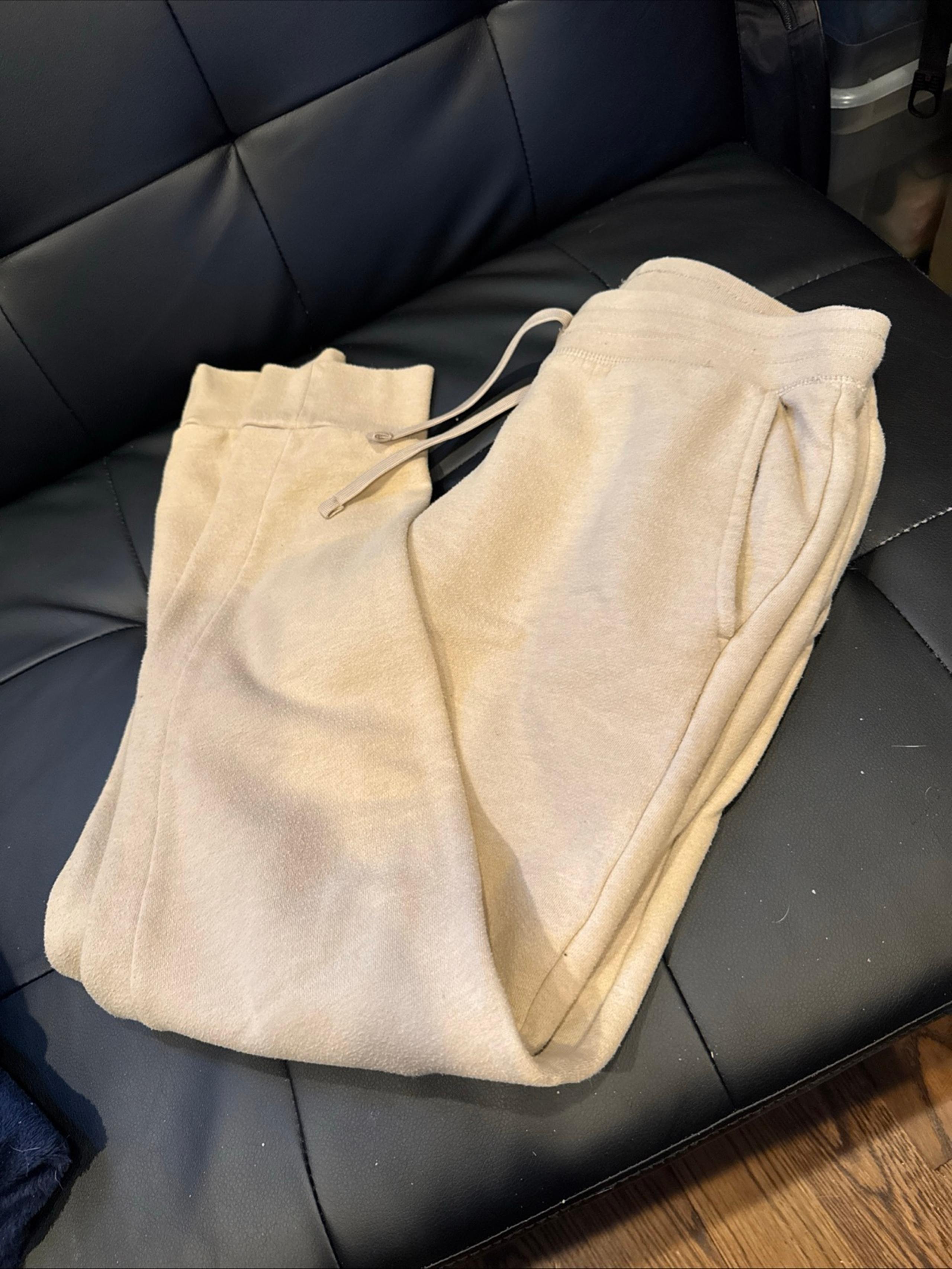 Tek Gear Mens Teen Small Beige Sweatpants Ultrasoft Fleece