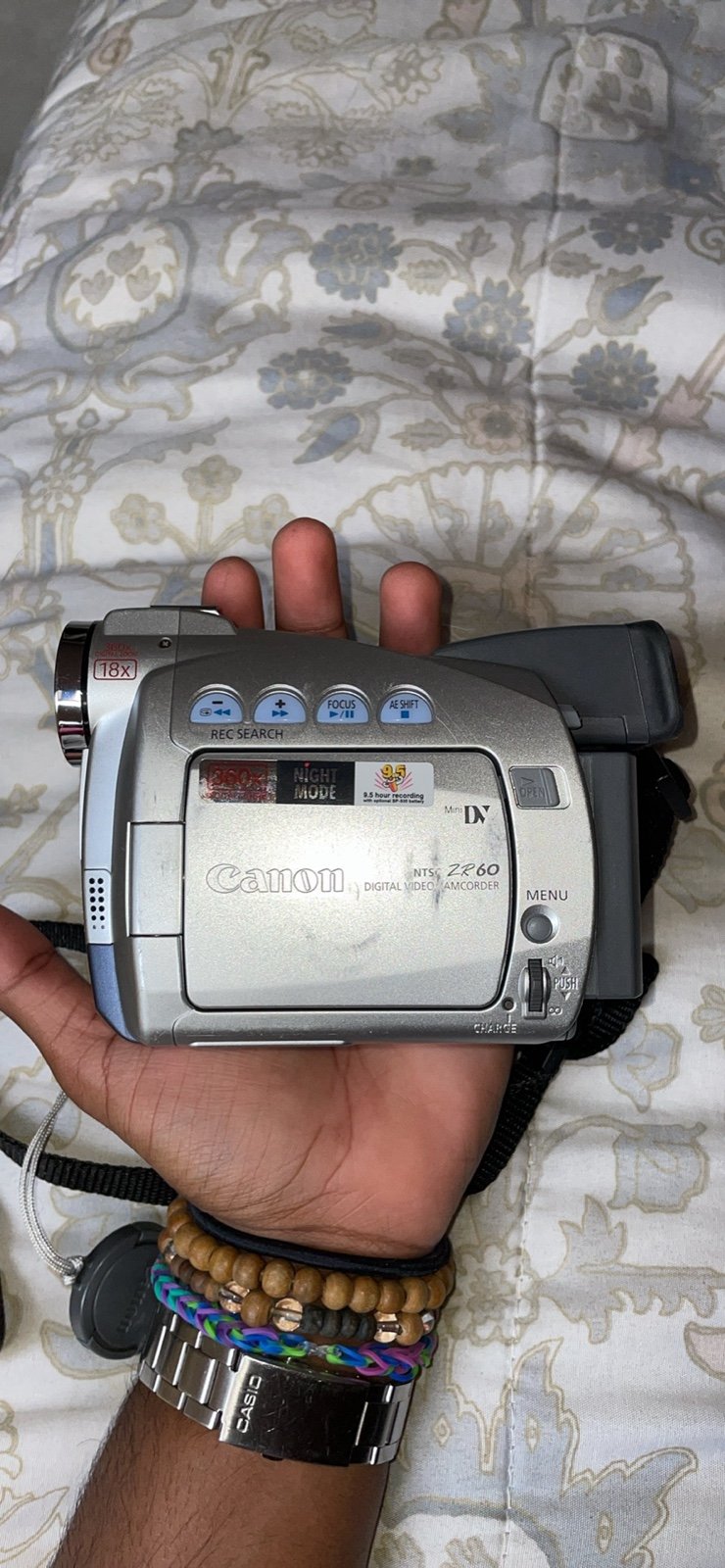 Canon ZR60 *UNTESTED* Charger Not Included