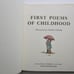Tasha Tudor SIGNED First Poems Of Childhood Vintage HB Children's Book 1967