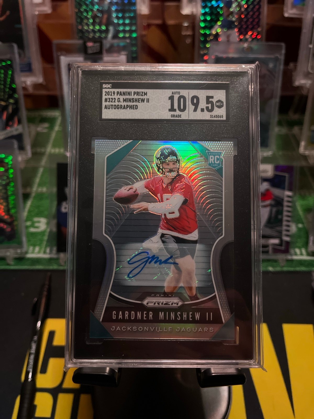 2019 Prizm Gardner Minshew II Auto SGC 10 /9.5