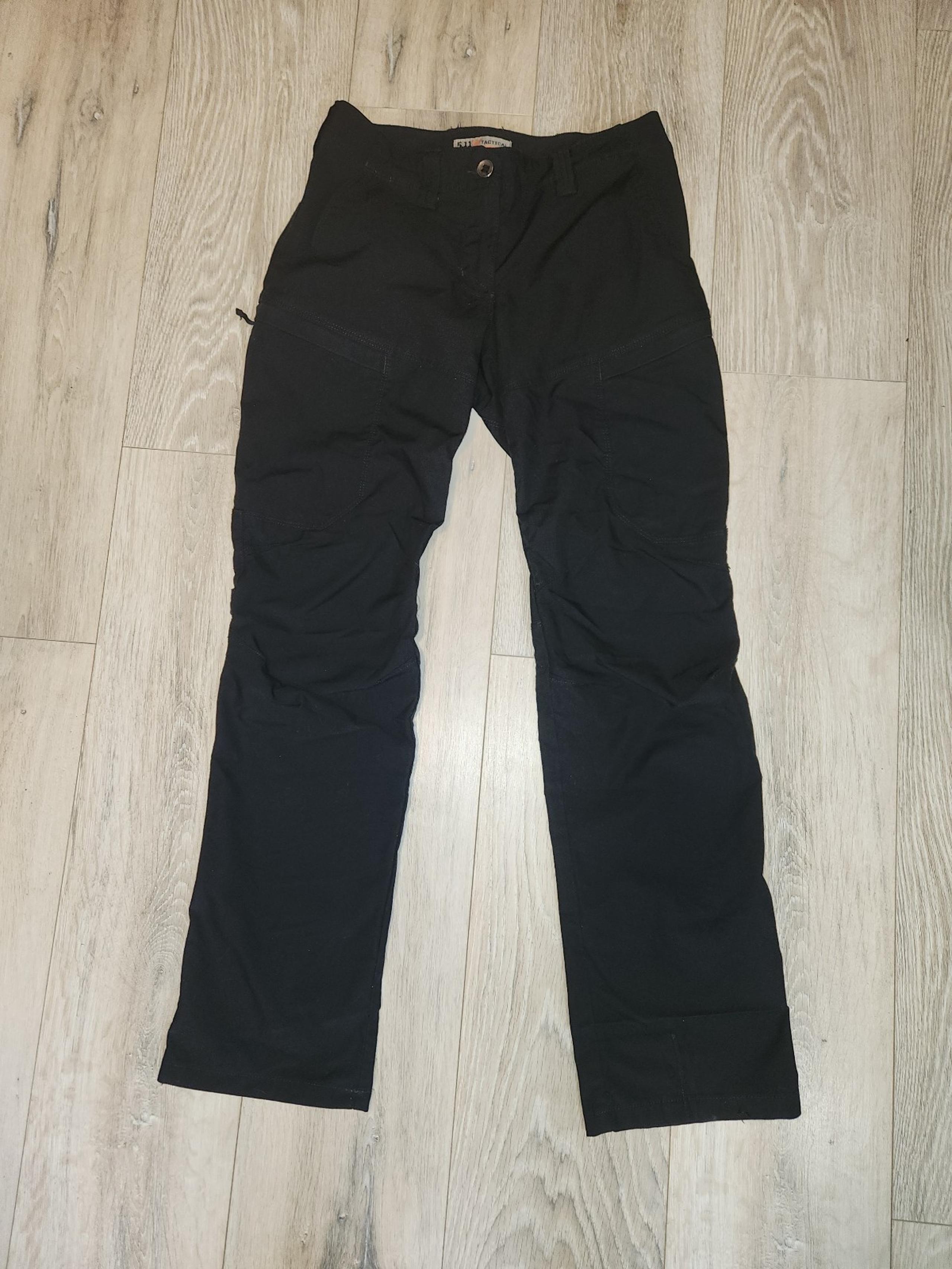 5.11 Tactical Women's Black Pants Size 6 Zip Pockets