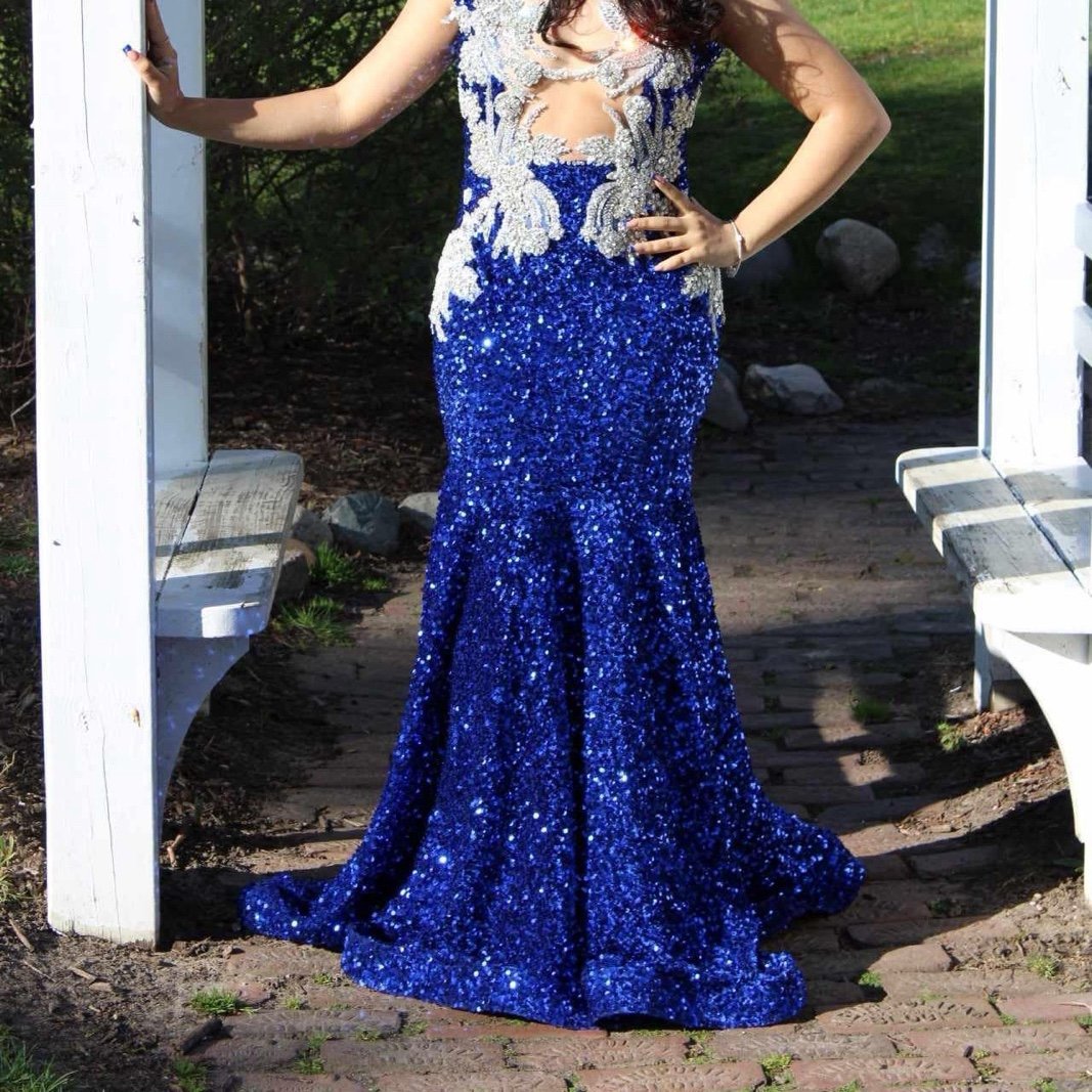Custom made prom dress