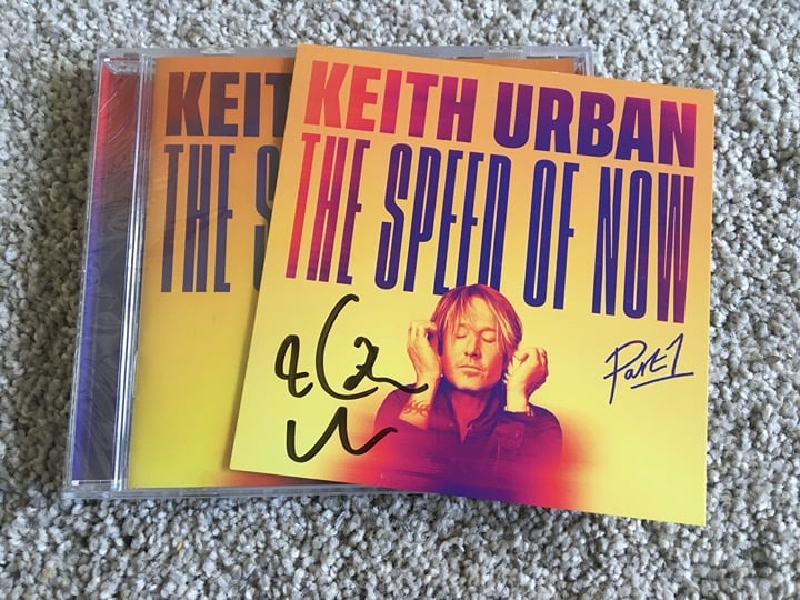 Keith Urban Ripcord Signed CD Beckett BAS COA - NICE AUTOGRAPH No Vinyl
