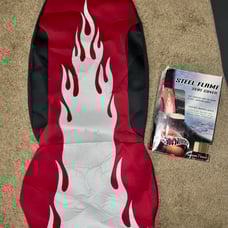 100% Hot Wheels Front Bucket Car Seat Covers Protector Axius Y2K Collectible
