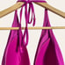 Seafolly Magenta Deep V One Piece Malliot Swimsuit Size 12