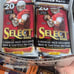 2021 panini select football hanger pack lot of 3 from fresh box
