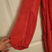 Free People Coral Pink Mini Boho Lacy Tunic Short Dress Flowy Sleeves Size S