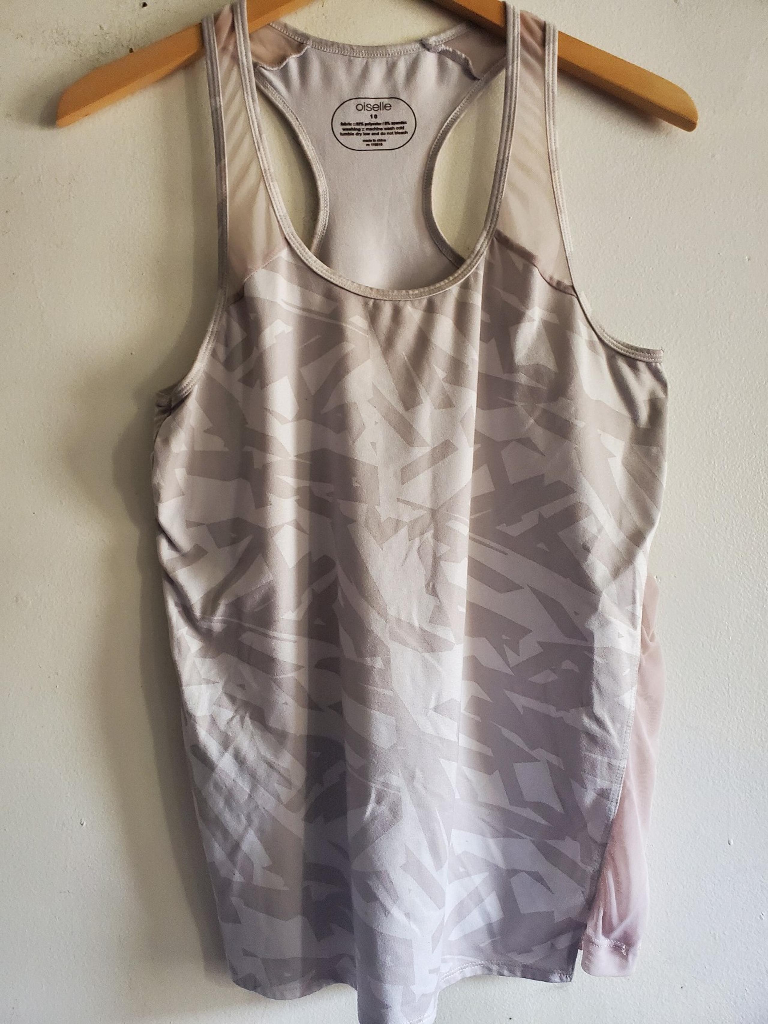 Oiselle women's athletic tank top size 10.