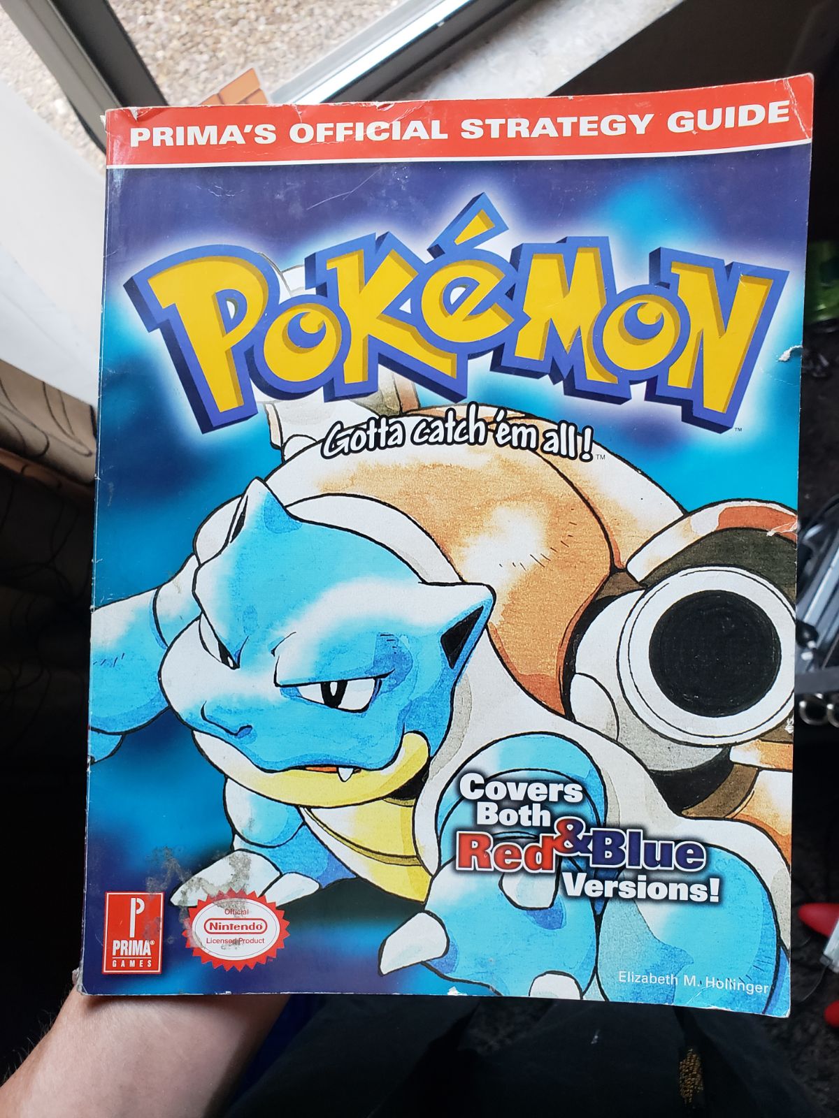 Pokemon blue strategy guide (vintage)
