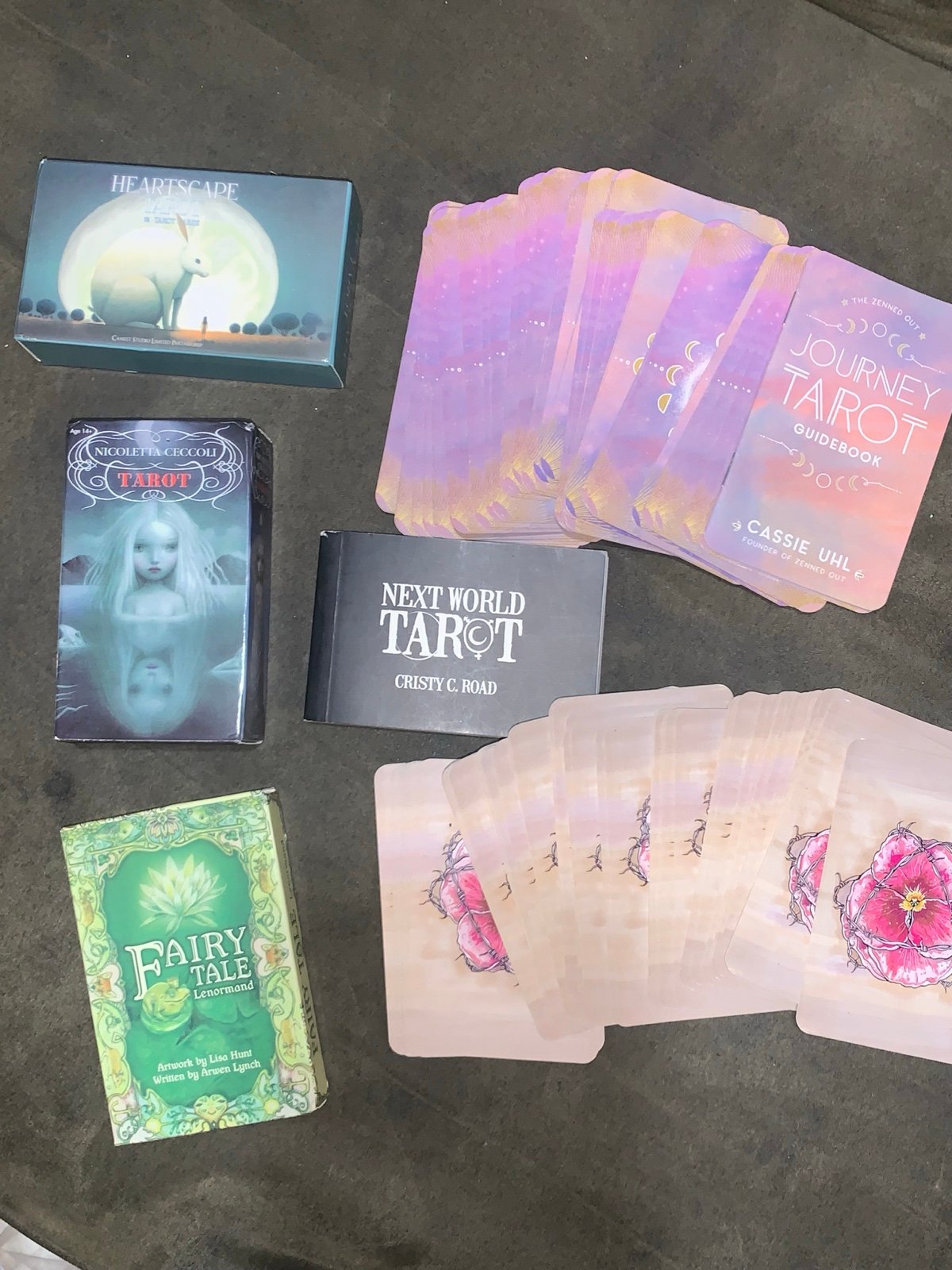 Didn’t see this coming ? Tarot /fairy Card lot!! Collectible tarot cards !