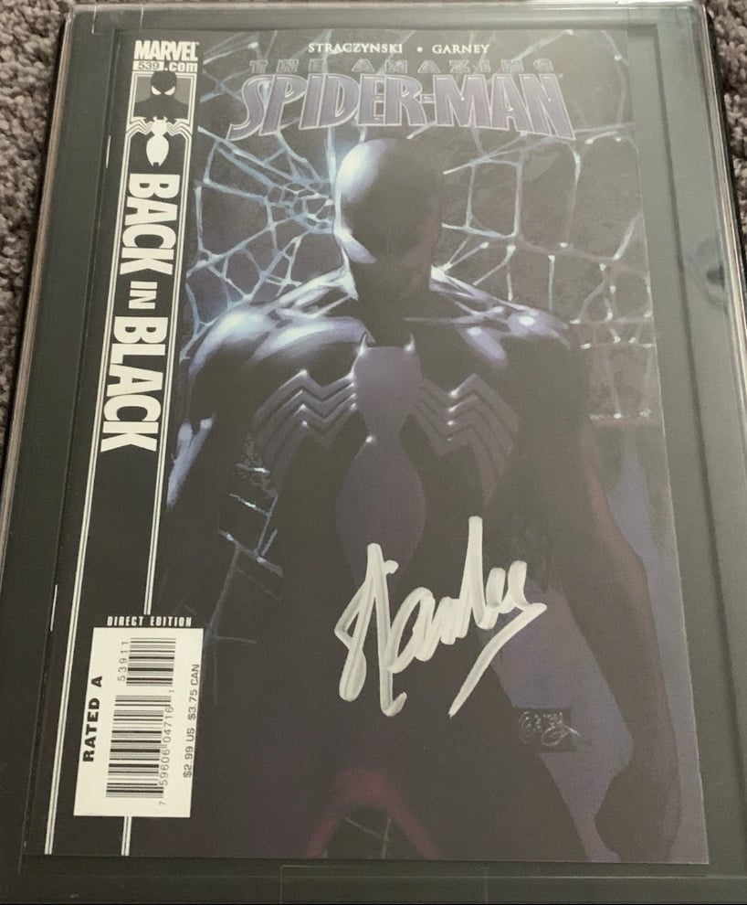 Amazing Spider-Man signed by stan lee