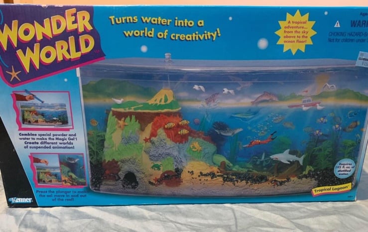 Rare 1995 Kenner Wonder World Tropical Lagoon