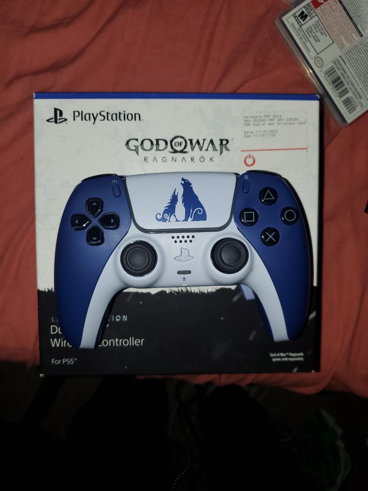 god of war ragnarok limited edition dualsense controller