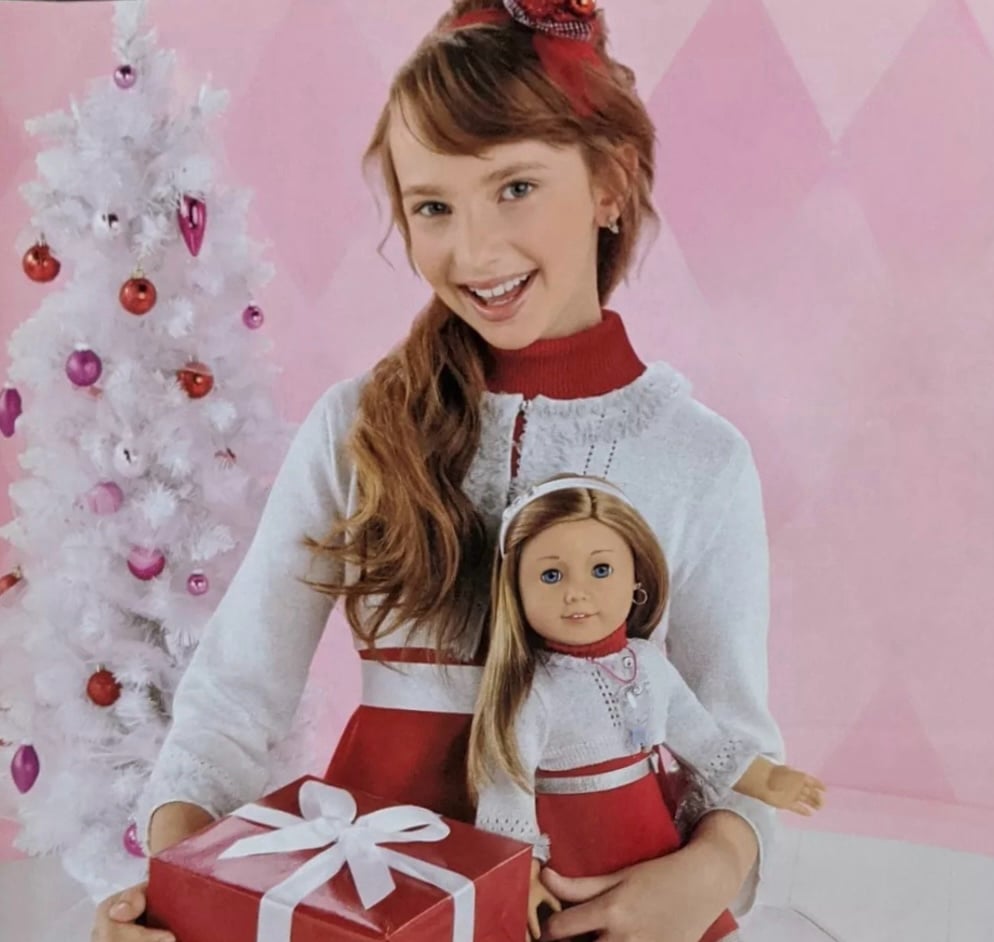 American Girl dress like your doll Christmas Outfit