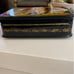 Vintage Russian Hand-Painted Lacquered Small Wooden Box Signed Fedoskino