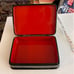 Vintage Russian Hand-Painted Lacquered Small Wooden Box Signed Fedoskino