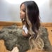 22” BROWN BLONDE OMBRE LACE FRONT WIG