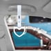 NEW 2PCS DEVIL LOVE HEART WHITE JDM TSURIKAWA RING White Handle Strap Drift