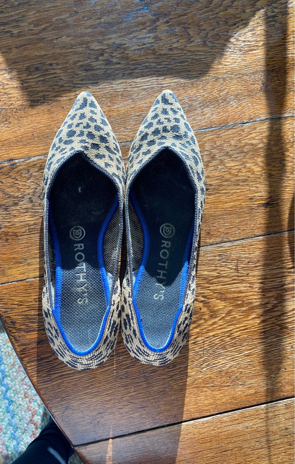 Rothy's size 9 Leopard print