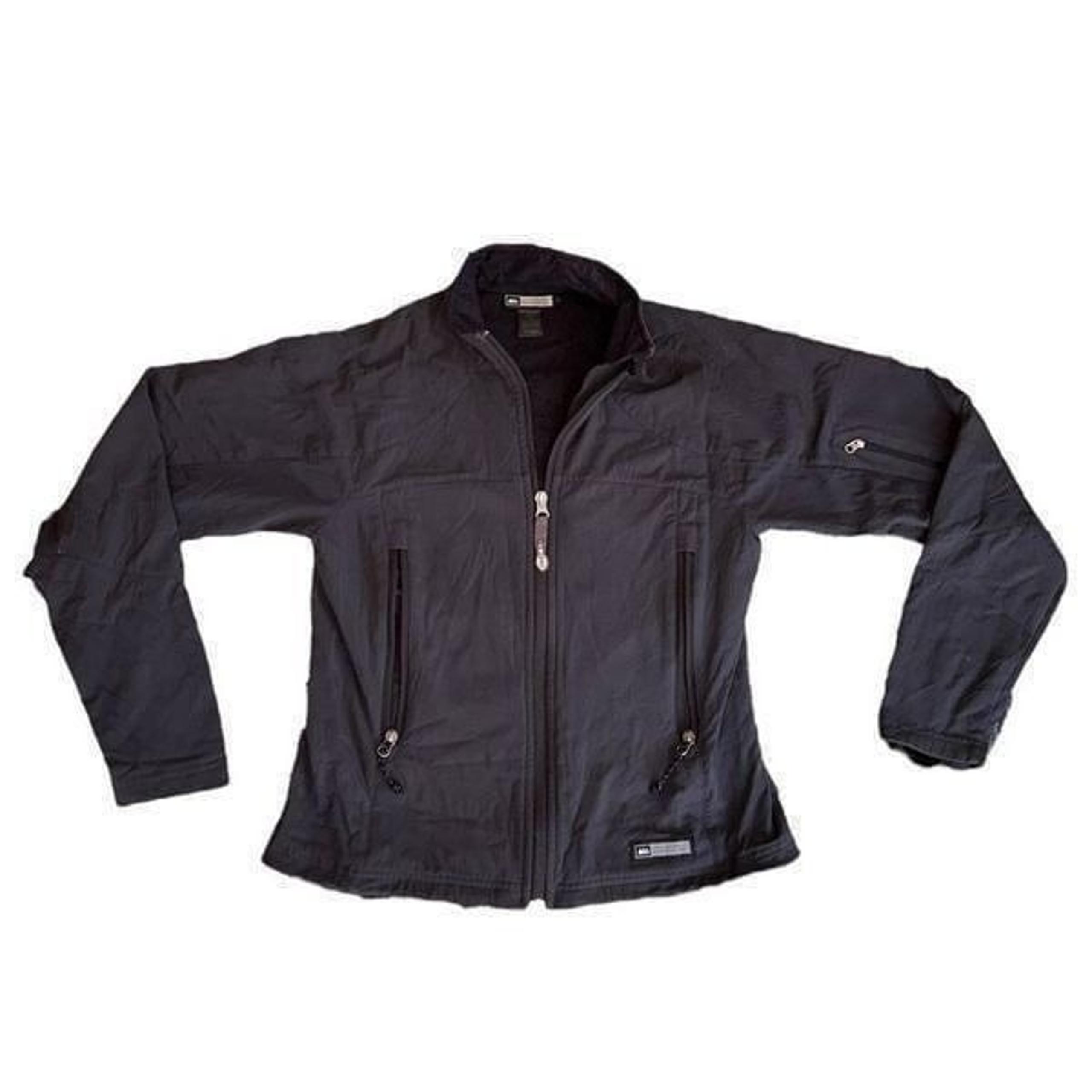 REI Full Zip Black Hiking Jacket Size Small