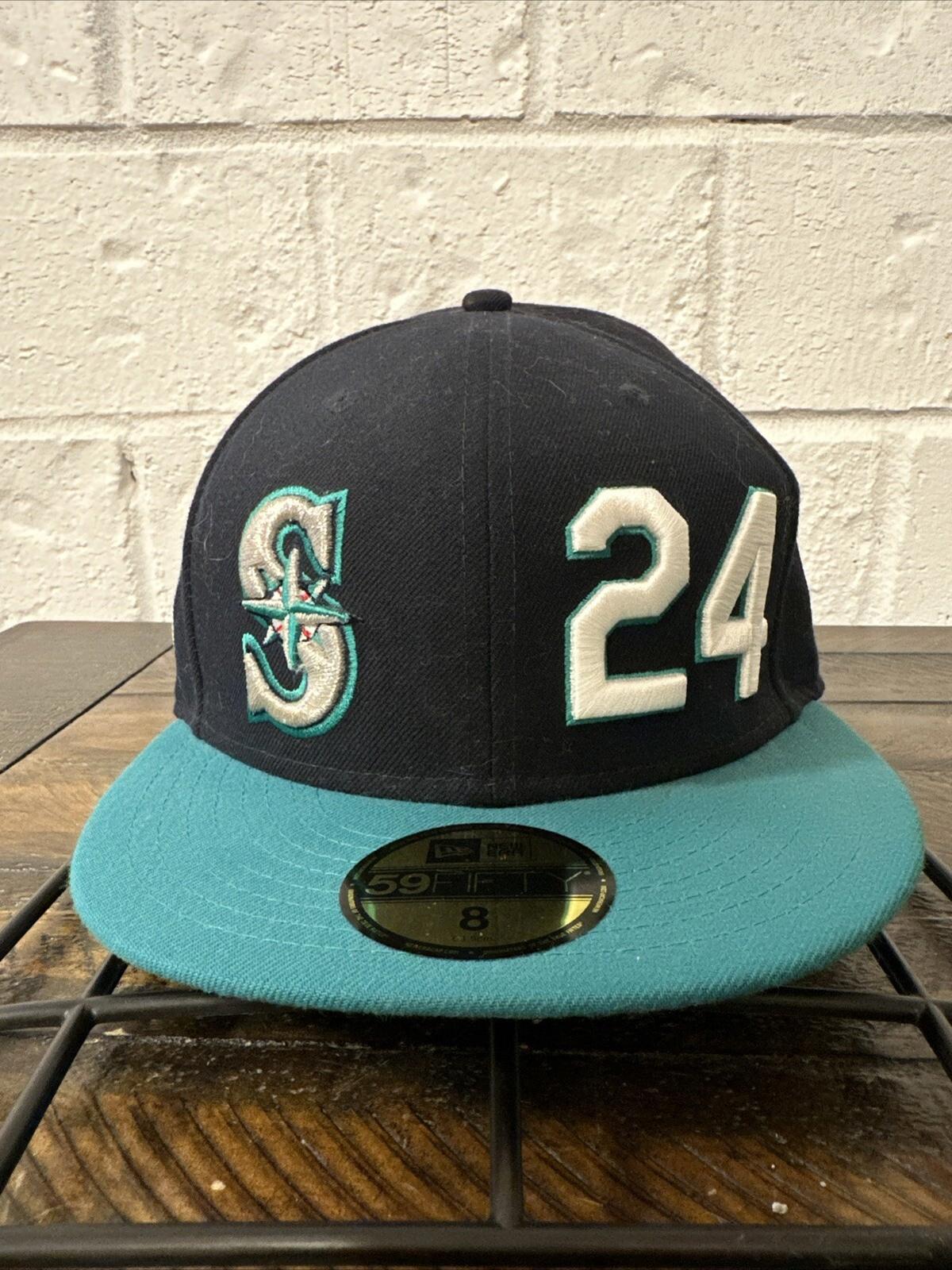 2016 New Era 59Fifty Seattle Mariners Ken Griffey Jr Number Retirement Hat 8