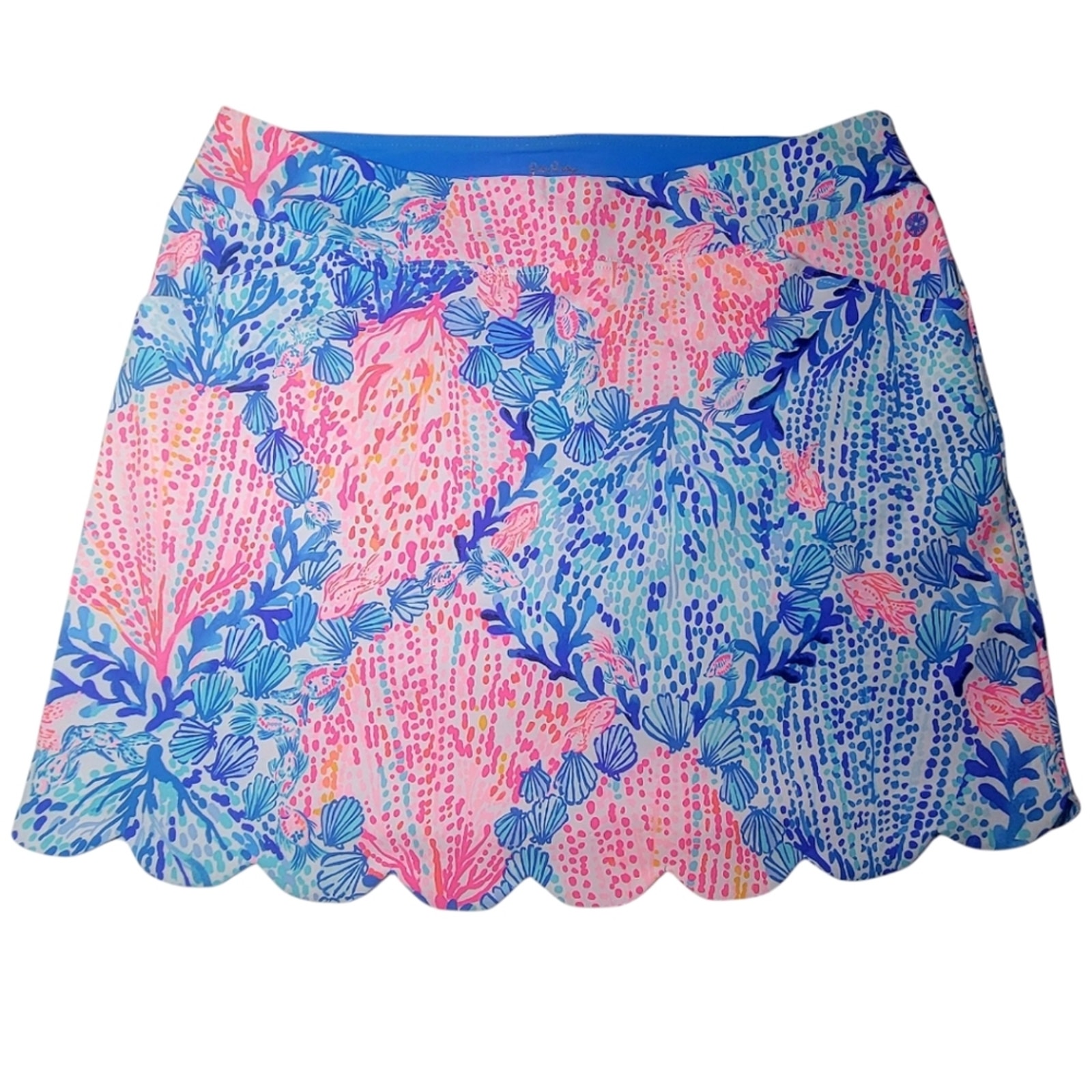 Lilly Pulitzer UPF 50+ Luxletic Monica Skort In Sway With Me Size 16