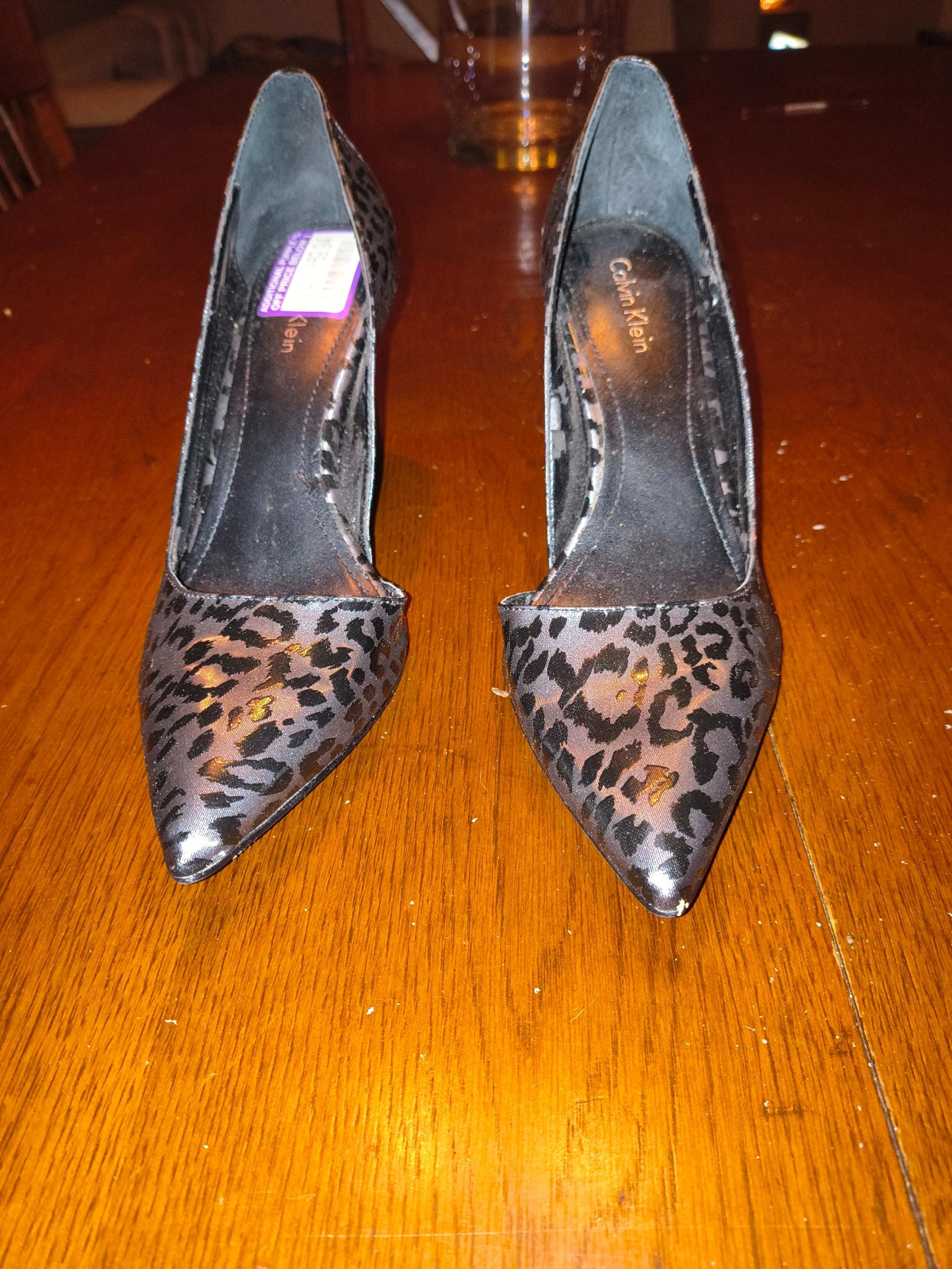 Unleash Your Inner Wild! Calvin Klein Leopard Pumps - Sz 8.5!
