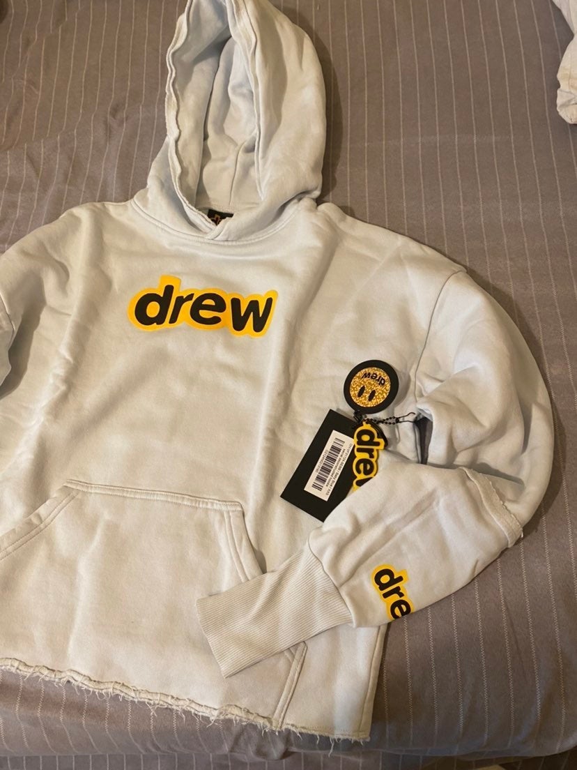 Drew house baby blue hoodie