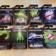 Hot Wheels Ghostbusters set 2017