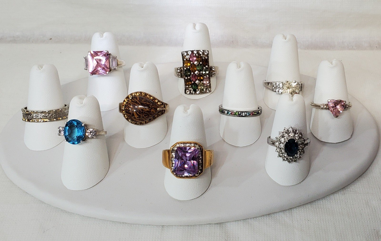 925 Sterling Rings Lot