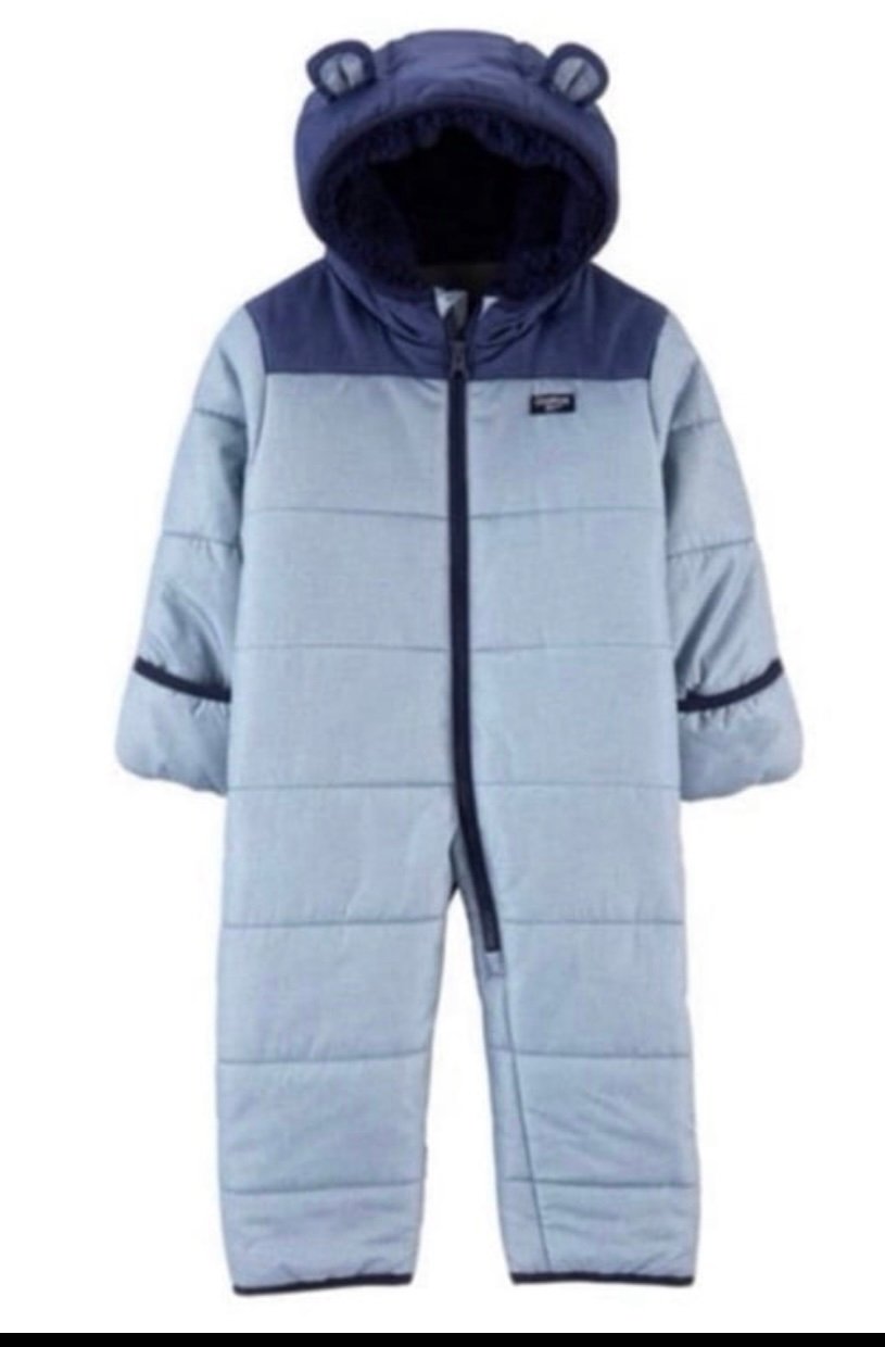 NWT Osh Kosh 12M Heavyweight Snowsuit/Pram (MSRP 76)