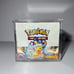 Pokémon Booster Box Hard Acrylic Display Case w/Magnet Lid x2