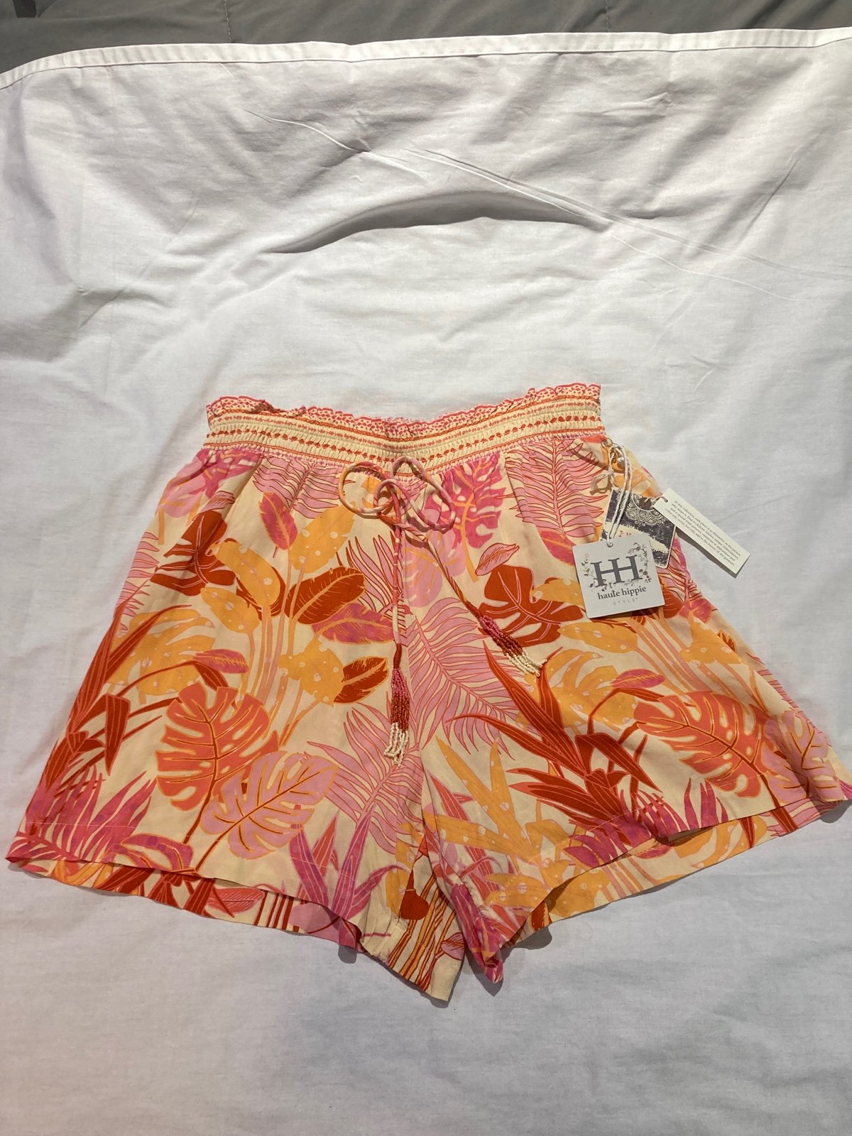 Haute hippie shorts, Haute hippie India shorts, size medium, NWT!