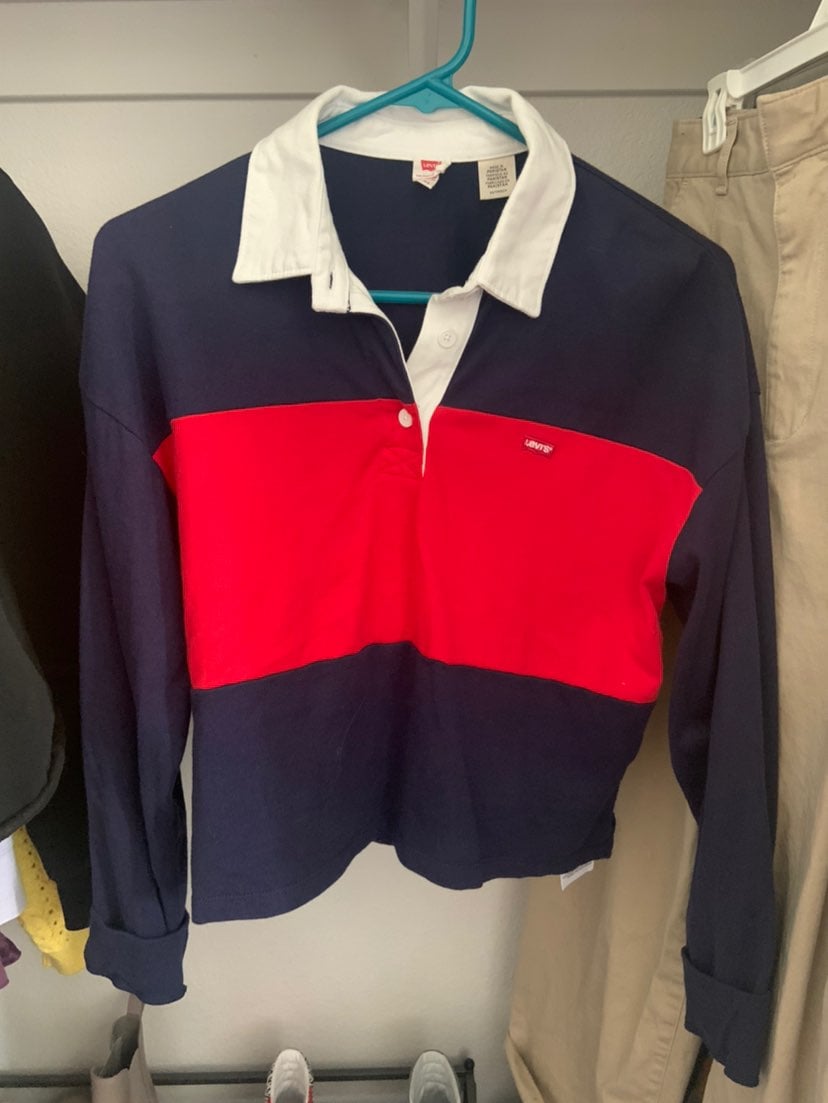 Levi's long sleeve polo shirt