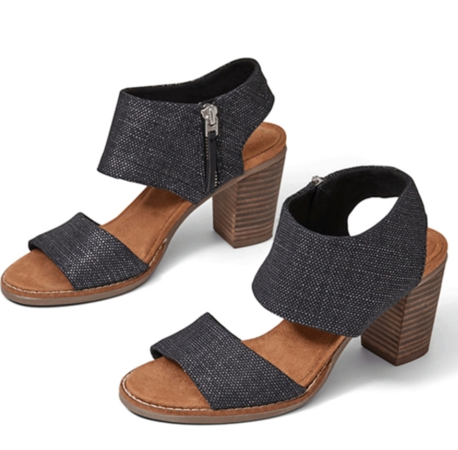 NWOB Toms Majorca Cutout Heeled Sandal - Sz 8.5