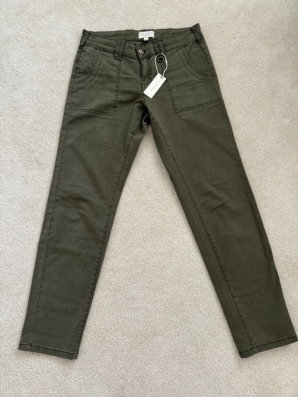 Anthropology Pilcro Utility trousers