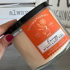 Bath and Body Works Aromatherapy Energy candle