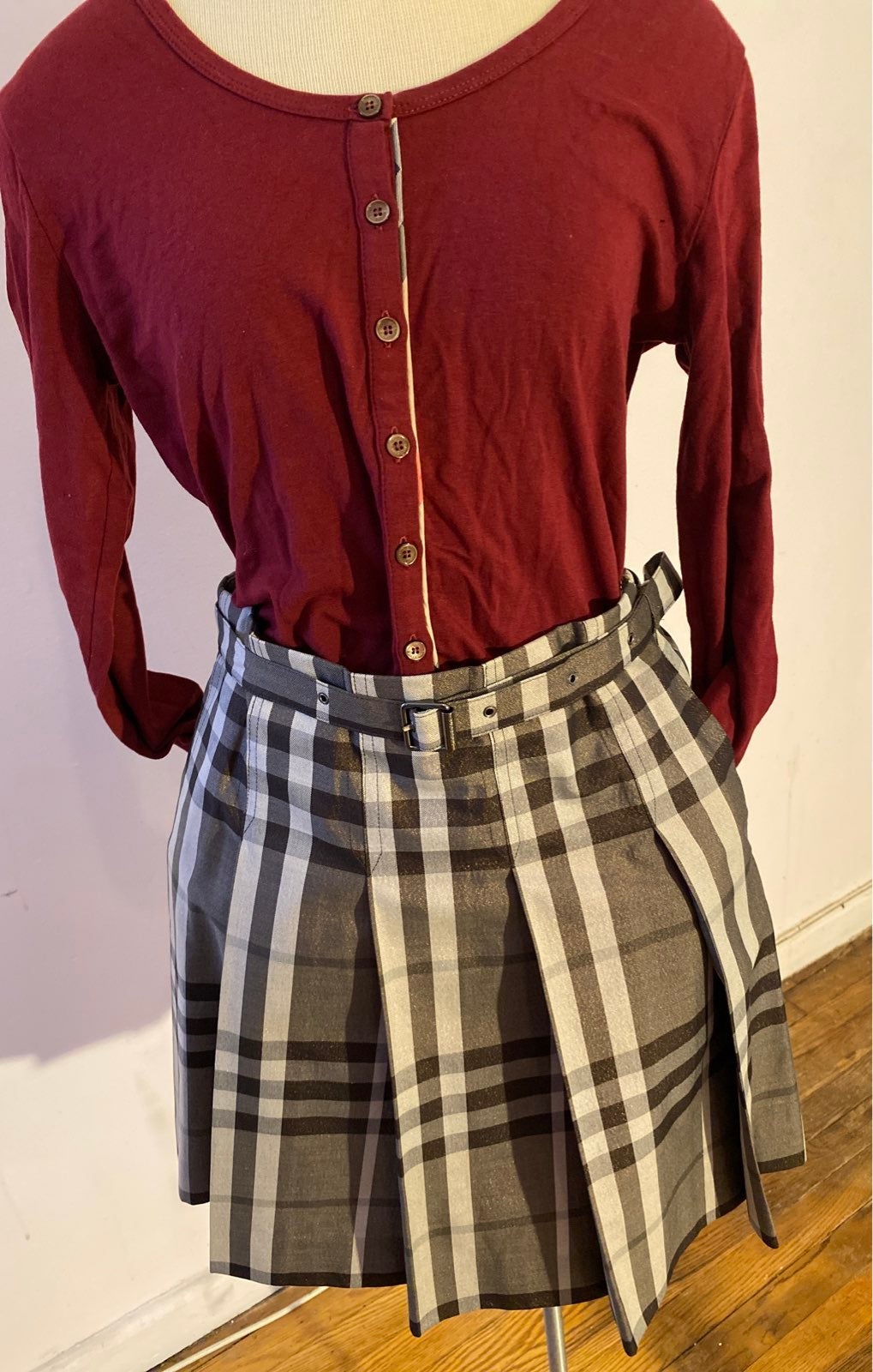 Burberry skirt