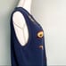 Vintage embroidered sweater vest