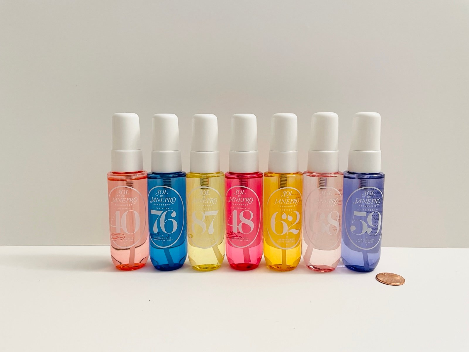 Sol De Janeiro Cheirosa Perfume Mist Collection 7 Piece Set Travel Size