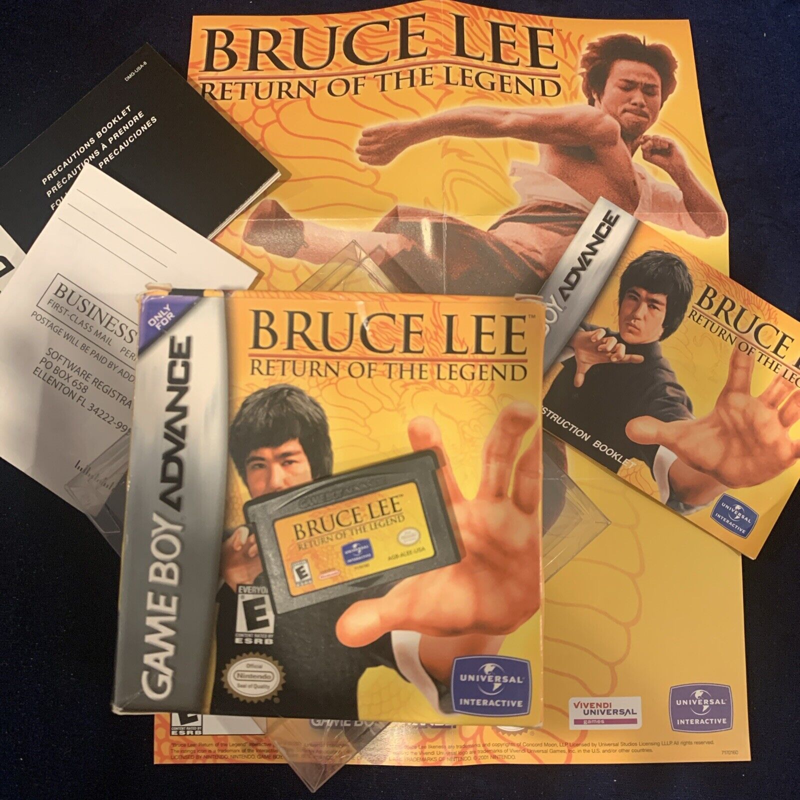 Bruce Lee: Return of the Legend (Nintendo Game Boy Advance, 2003)