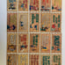 1959 Topps Wacky Plak trading postcards lot of 44