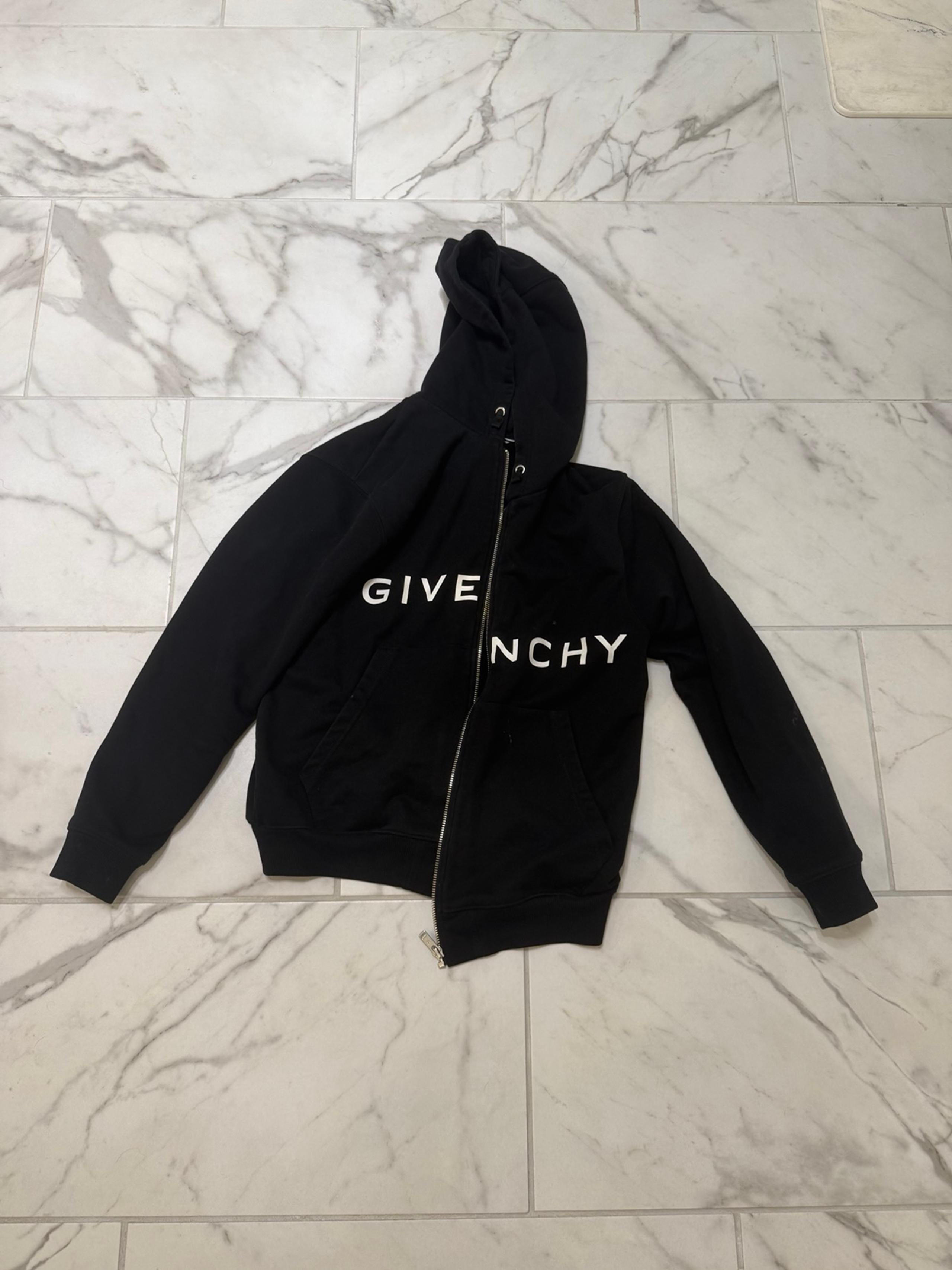 givenchy zip up hoodie sweatshirt
