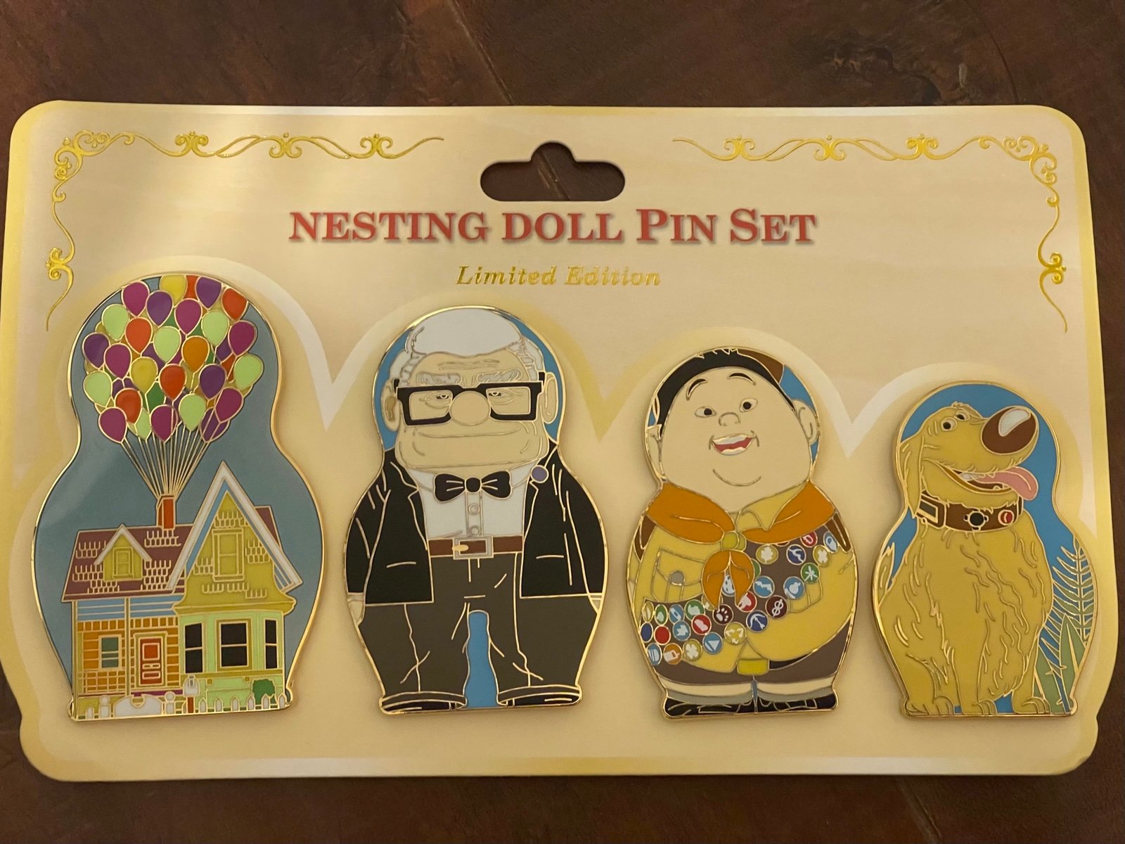 Disney Pin Set DSSH Up Nesting Doll Set