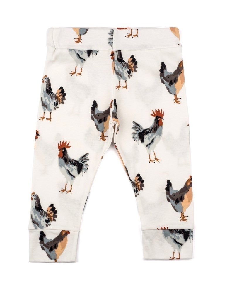 Leggings 12-18 month milkbarn NWT chickens