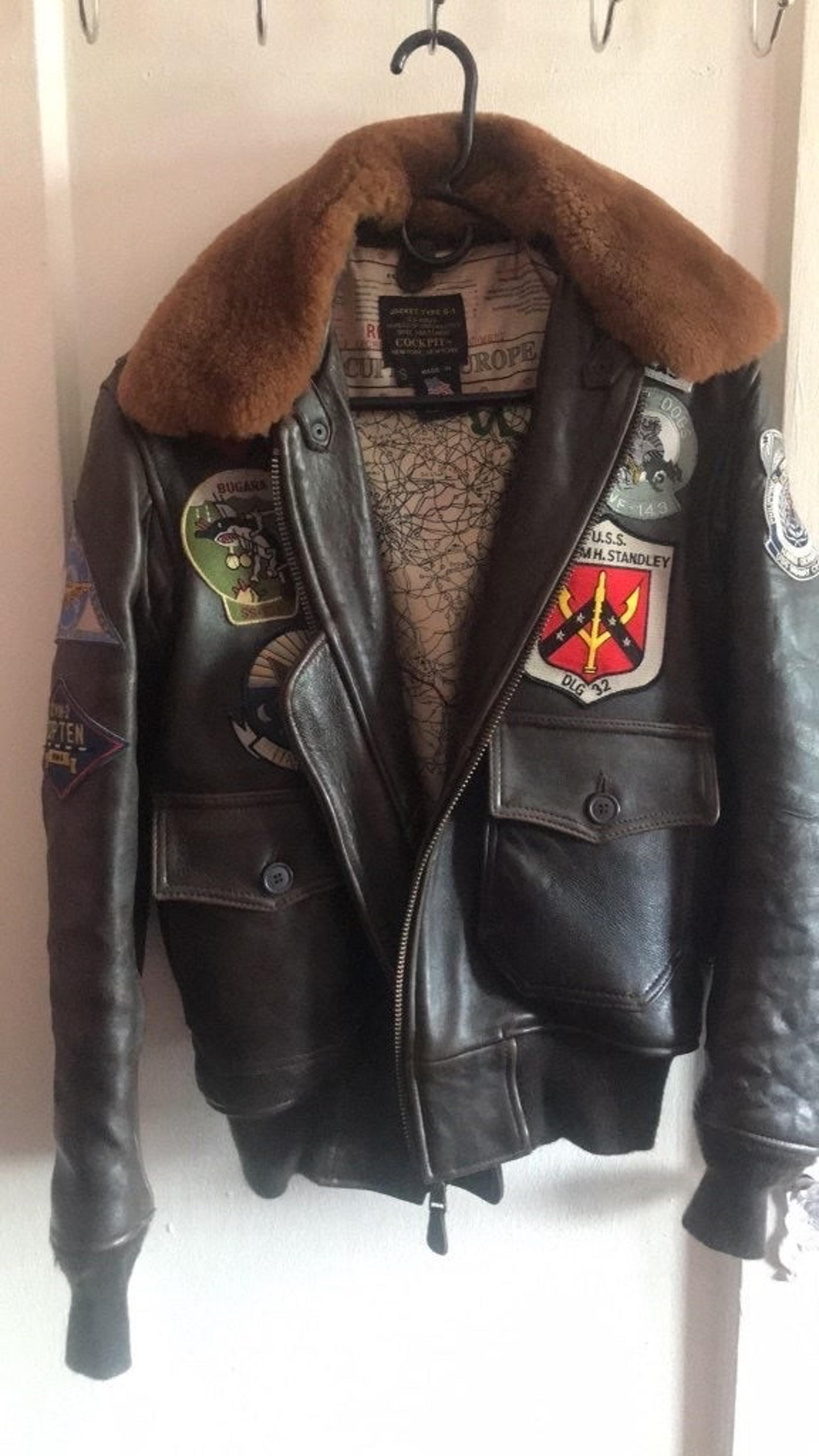 TOP GUN NAVY G-1 JACKET
