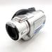 Sony Handycam DCR-DVD405 3MP Camcorder Silver w/ Battery & Charger Tested Works