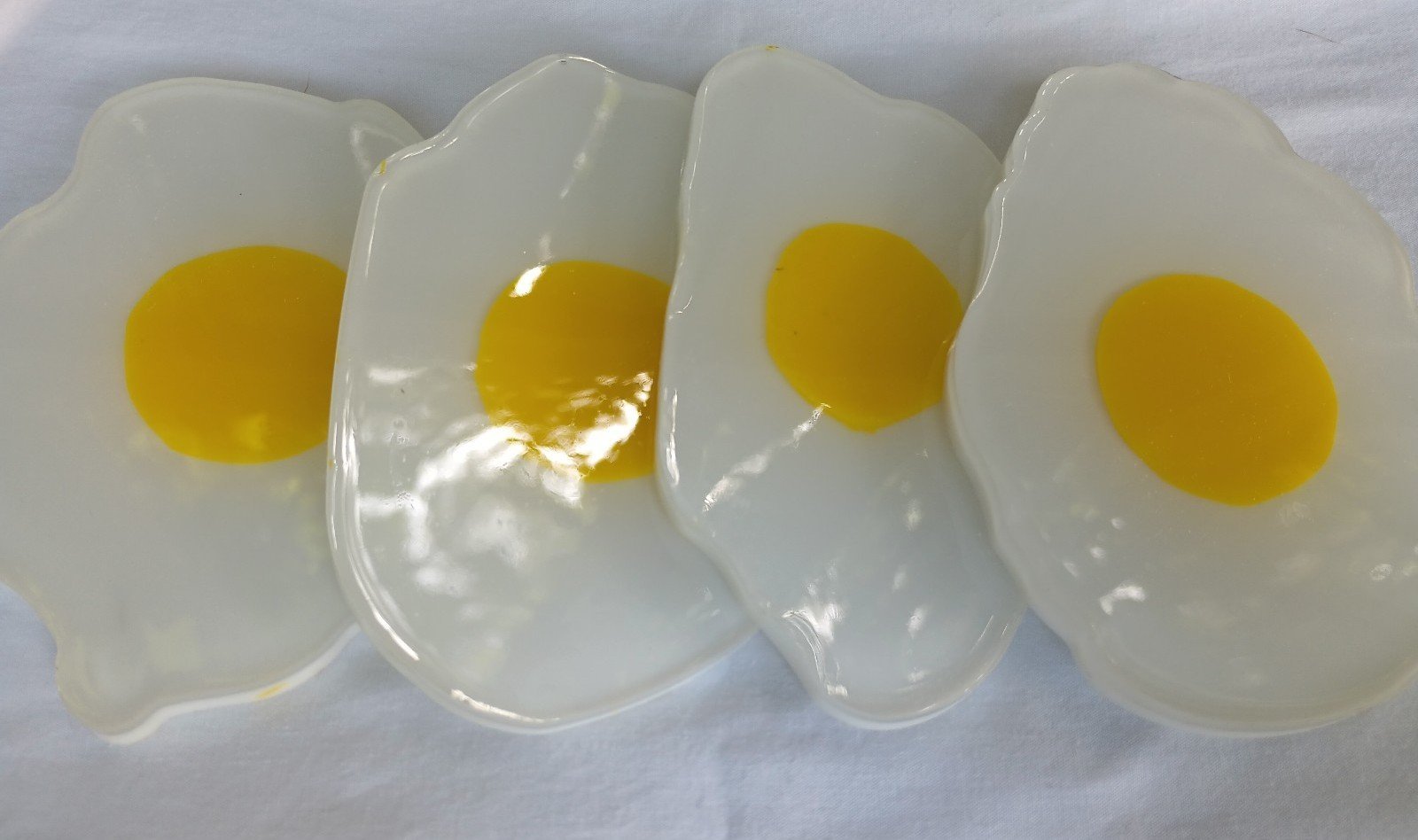 Sunny side up coasters